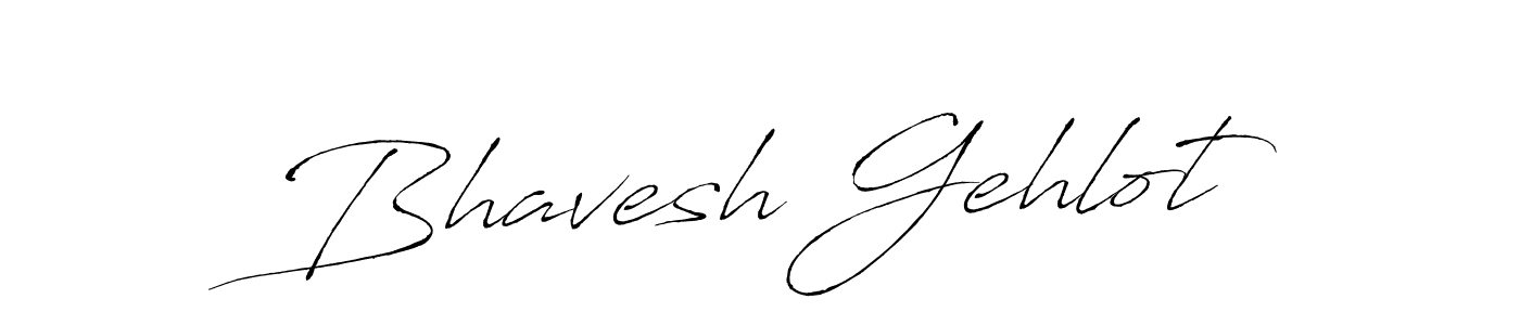 Bhavesh Gehlot stylish signature style. Best Handwritten Sign (Antro_Vectra) for my name. Handwritten Signature Collection Ideas for my name Bhavesh Gehlot. Bhavesh Gehlot signature style 6 images and pictures png