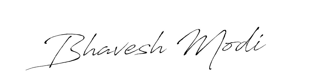 How to make Bhavesh Modi name signature. Use Antro_Vectra style for creating short signs online. This is the latest handwritten sign. Bhavesh Modi signature style 6 images and pictures png