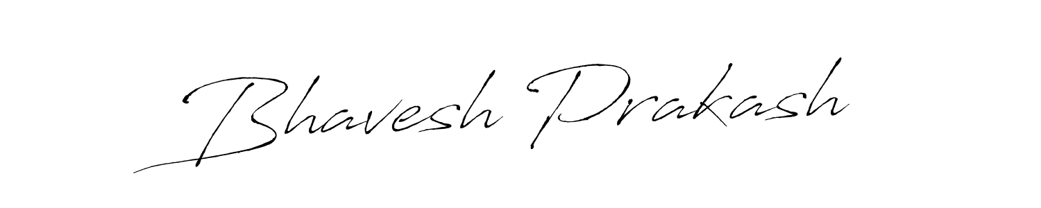 How to make Bhavesh Prakash name signature. Use Antro_Vectra style for creating short signs online. This is the latest handwritten sign. Bhavesh Prakash signature style 6 images and pictures png