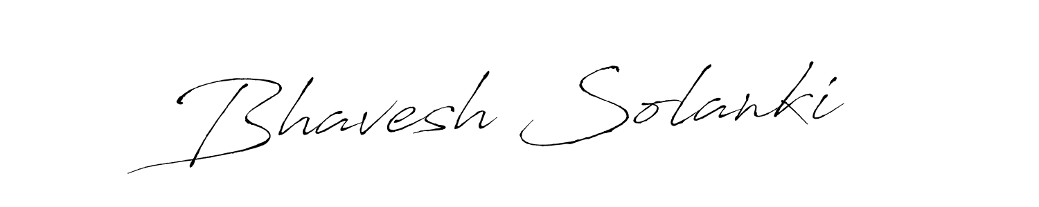 Also we have Bhavesh Solanki name is the best signature style. Create professional handwritten signature collection using Antro_Vectra autograph style. Bhavesh Solanki signature style 6 images and pictures png