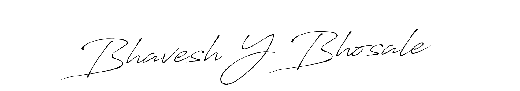 Make a beautiful signature design for name Bhavesh Y Bhosale. Use this online signature maker to create a handwritten signature for free. Bhavesh Y Bhosale signature style 6 images and pictures png