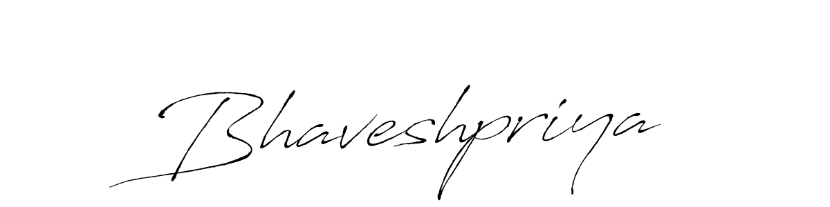 Create a beautiful signature design for name Bhaveshpriya. With this signature (Antro_Vectra) fonts, you can make a handwritten signature for free. Bhaveshpriya signature style 6 images and pictures png