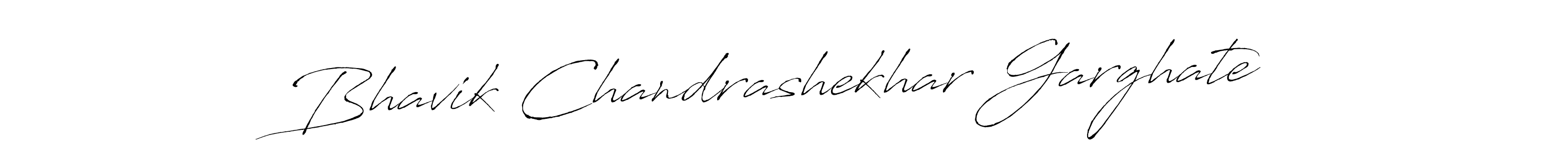 Design your own signature with our free online signature maker. With this signature software, you can create a handwritten (Antro_Vectra) signature for name Bhavik Chandrashekhar Garghate. Bhavik Chandrashekhar Garghate signature style 6 images and pictures png