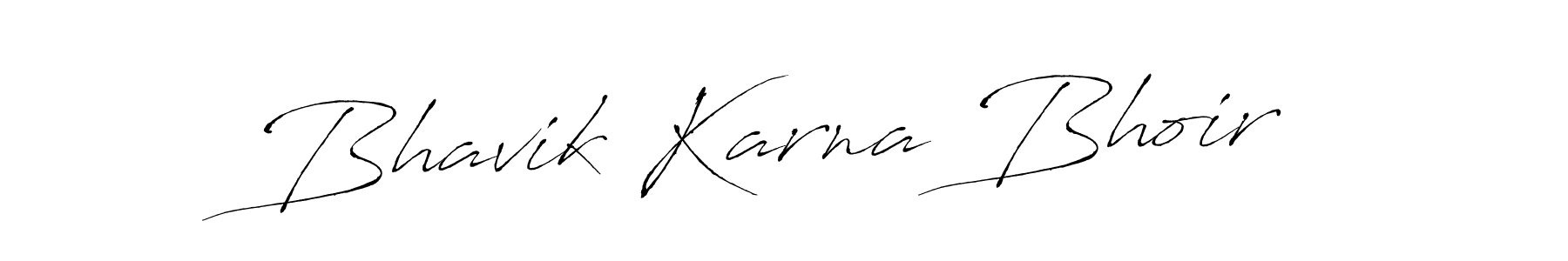 Antro_Vectra is a professional signature style that is perfect for those who want to add a touch of class to their signature. It is also a great choice for those who want to make their signature more unique. Get Bhavik Karna Bhoir name to fancy signature for free. Bhavik Karna Bhoir signature style 6 images and pictures png