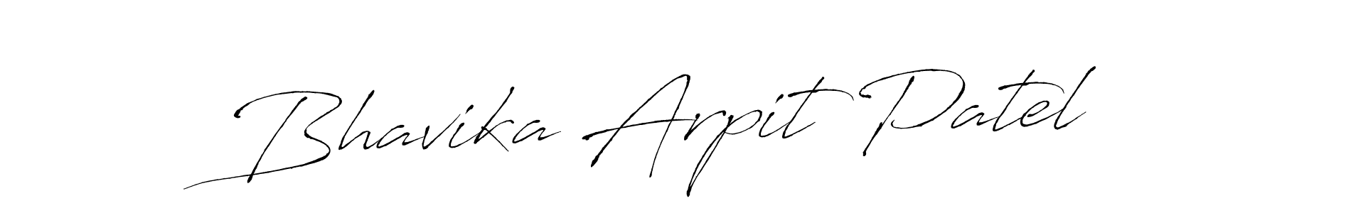 You should practise on your own different ways (Antro_Vectra) to write your name (Bhavika Arpit Patel) in signature. don't let someone else do it for you. Bhavika Arpit Patel signature style 6 images and pictures png