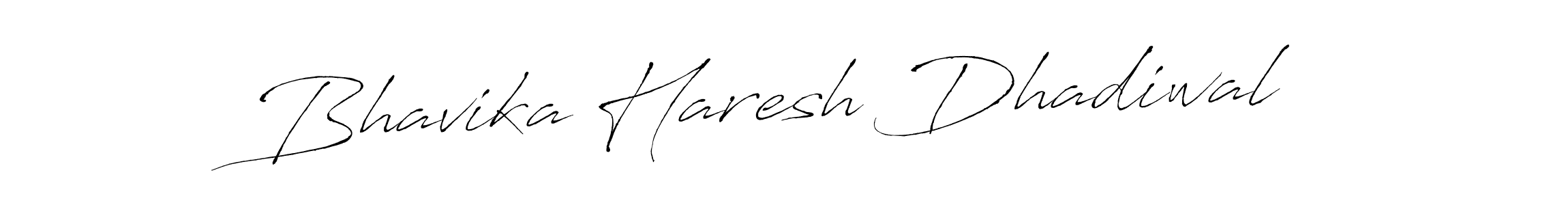 Bhavika Haresh Dhadiwal stylish signature style. Best Handwritten Sign (Antro_Vectra) for my name. Handwritten Signature Collection Ideas for my name Bhavika Haresh Dhadiwal. Bhavika Haresh Dhadiwal signature style 6 images and pictures png