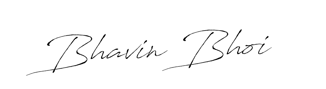 Antro_Vectra is a professional signature style that is perfect for those who want to add a touch of class to their signature. It is also a great choice for those who want to make their signature more unique. Get Bhavin Bhoi name to fancy signature for free. Bhavin Bhoi signature style 6 images and pictures png