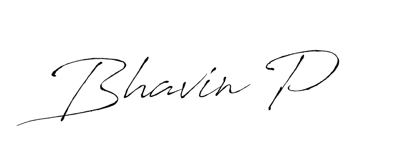 Use a signature maker to create a handwritten signature online. With this signature software, you can design (Antro_Vectra) your own signature for name Bhavin P. Bhavin P signature style 6 images and pictures png