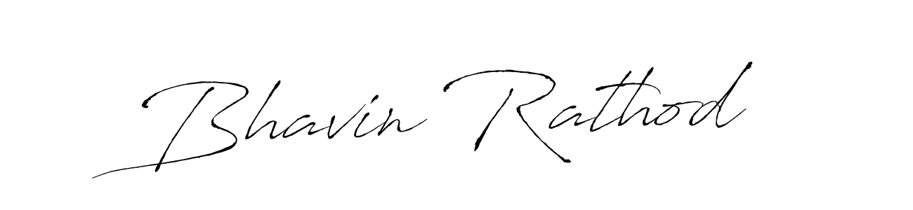 How to make Bhavin Rathod name signature. Use Antro_Vectra style for creating short signs online. This is the latest handwritten sign. Bhavin Rathod signature style 6 images and pictures png