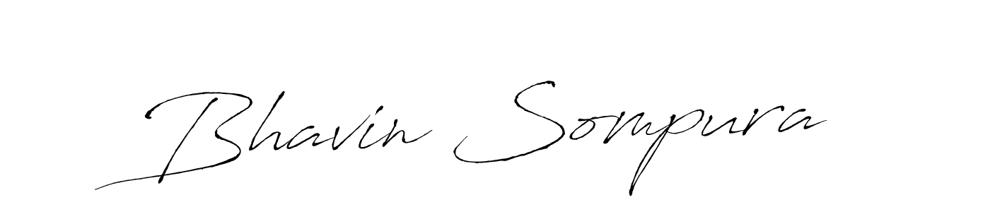 Make a beautiful signature design for name Bhavin Sompura. Use this online signature maker to create a handwritten signature for free. Bhavin Sompura signature style 6 images and pictures png