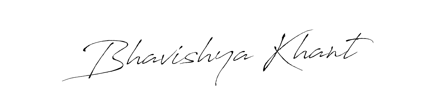 Antro_Vectra is a professional signature style that is perfect for those who want to add a touch of class to their signature. It is also a great choice for those who want to make their signature more unique. Get Bhavishya Khant name to fancy signature for free. Bhavishya Khant signature style 6 images and pictures png