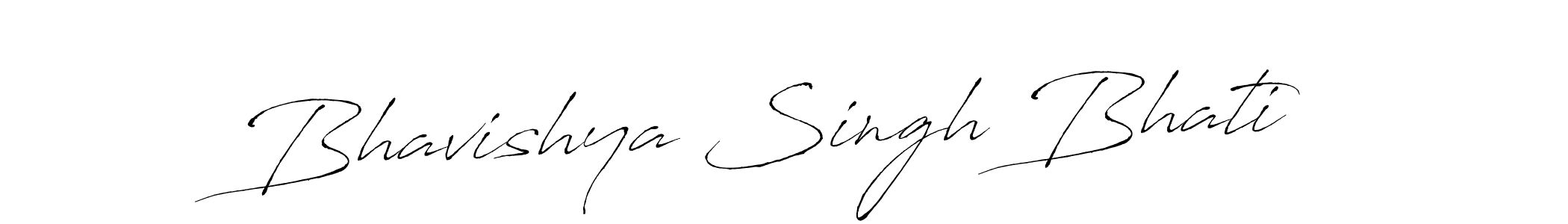 It looks lik you need a new signature style for name Bhavishya Singh Bhati. Design unique handwritten (Antro_Vectra) signature with our free signature maker in just a few clicks. Bhavishya Singh Bhati signature style 6 images and pictures png
