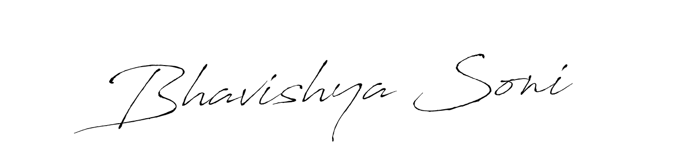 It looks lik you need a new signature style for name Bhavishya Soni. Design unique handwritten (Antro_Vectra) signature with our free signature maker in just a few clicks. Bhavishya Soni signature style 6 images and pictures png