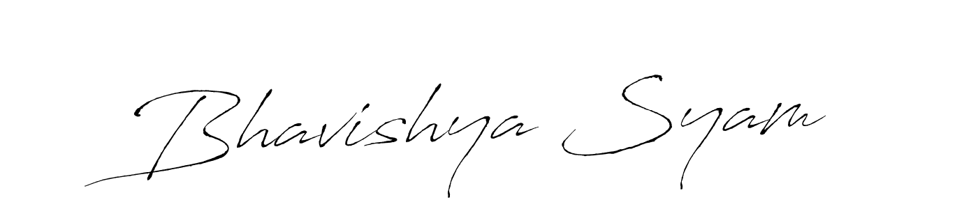 Use a signature maker to create a handwritten signature online. With this signature software, you can design (Antro_Vectra) your own signature for name Bhavishya Syam. Bhavishya Syam signature style 6 images and pictures png