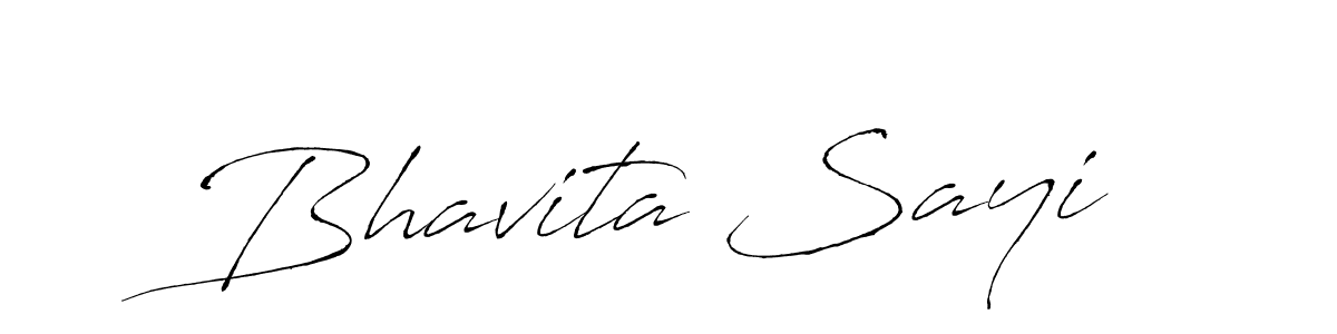 Use a signature maker to create a handwritten signature online. With this signature software, you can design (Antro_Vectra) your own signature for name Bhavita Sayi. Bhavita Sayi signature style 6 images and pictures png
