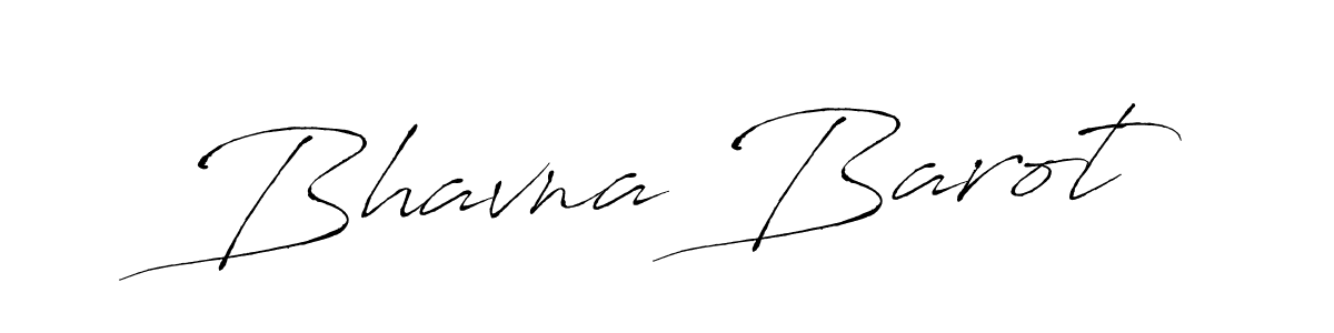 Bhavna Barot stylish signature style. Best Handwritten Sign (Antro_Vectra) for my name. Handwritten Signature Collection Ideas for my name Bhavna Barot. Bhavna Barot signature style 6 images and pictures png