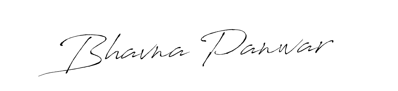 Bhavna Panwar stylish signature style. Best Handwritten Sign (Antro_Vectra) for my name. Handwritten Signature Collection Ideas for my name Bhavna Panwar. Bhavna Panwar signature style 6 images and pictures png