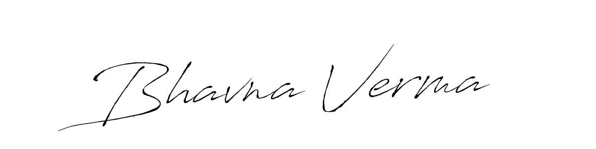 Bhavna Verma stylish signature style. Best Handwritten Sign (Antro_Vectra) for my name. Handwritten Signature Collection Ideas for my name Bhavna Verma. Bhavna Verma signature style 6 images and pictures png