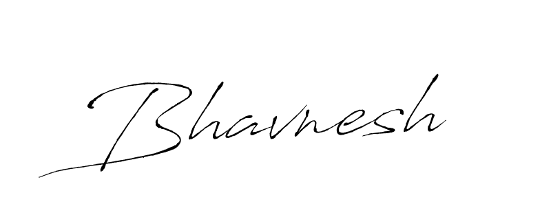 Make a beautiful signature design for name Bhavnesh. With this signature (Antro_Vectra) style, you can create a handwritten signature for free. Bhavnesh signature style 6 images and pictures png