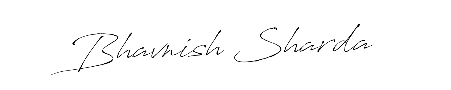 This is the best signature style for the Bhavnish Sharda name. Also you like these signature font (Antro_Vectra). Mix name signature. Bhavnish Sharda signature style 6 images and pictures png