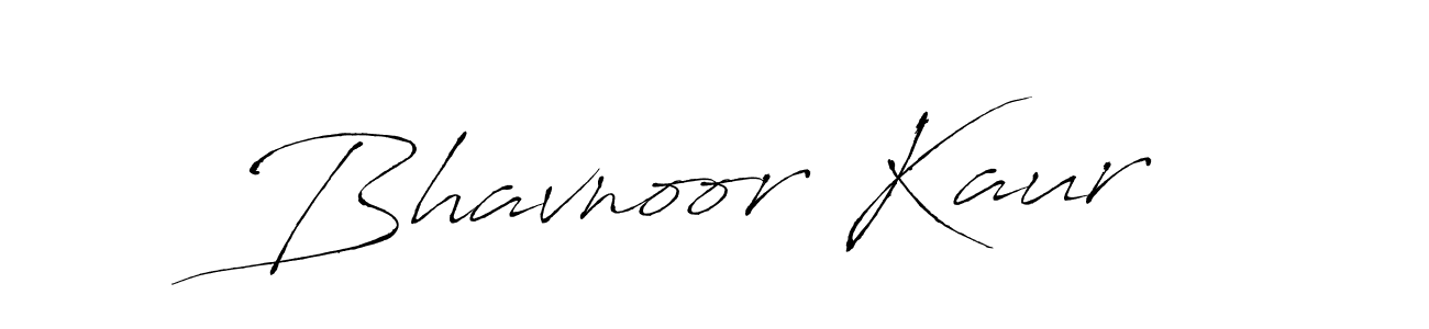 It looks lik you need a new signature style for name Bhavnoor Kaur. Design unique handwritten (Antro_Vectra) signature with our free signature maker in just a few clicks. Bhavnoor Kaur signature style 6 images and pictures png