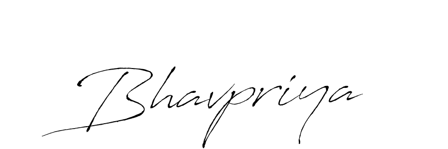 Create a beautiful signature design for name Bhavpriya. With this signature (Antro_Vectra) fonts, you can make a handwritten signature for free. Bhavpriya signature style 6 images and pictures png