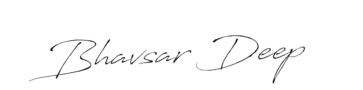 Create a beautiful signature design for name Bhavsar Deep. With this signature (Antro_Vectra) fonts, you can make a handwritten signature for free. Bhavsar Deep signature style 6 images and pictures png