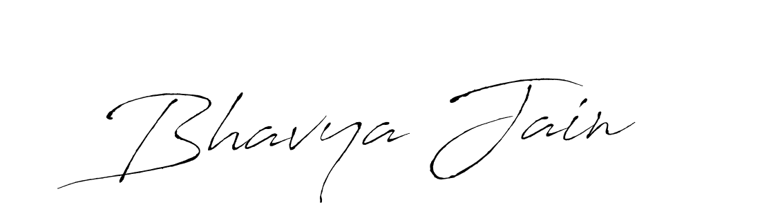 Also You can easily find your signature by using the search form. We will create Bhavya Jain name handwritten signature images for you free of cost using Antro_Vectra sign style. Bhavya Jain signature style 6 images and pictures png