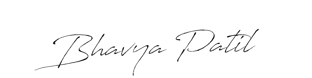 Antro_Vectra is a professional signature style that is perfect for those who want to add a touch of class to their signature. It is also a great choice for those who want to make their signature more unique. Get Bhavya Patil name to fancy signature for free. Bhavya Patil signature style 6 images and pictures png