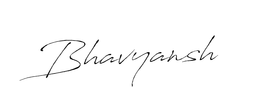 How to make Bhavyansh name signature. Use Antro_Vectra style for creating short signs online. This is the latest handwritten sign. Bhavyansh signature style 6 images and pictures png