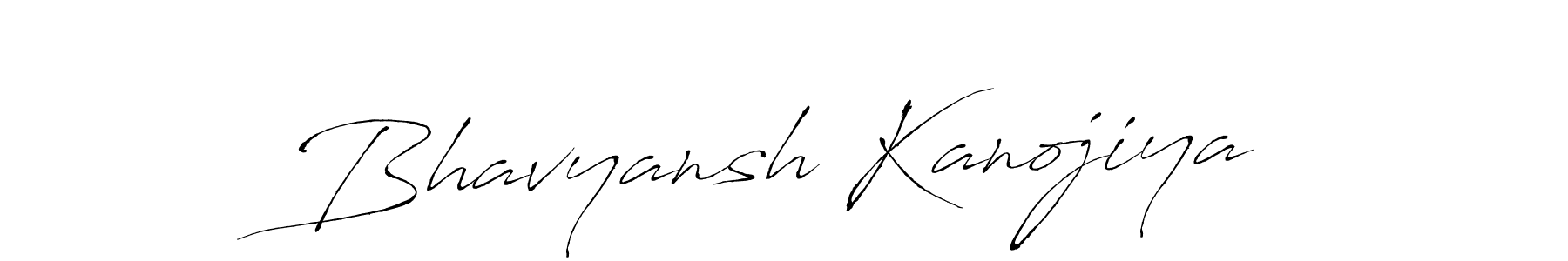 It looks lik you need a new signature style for name Bhavyansh Kanojiya. Design unique handwritten (Antro_Vectra) signature with our free signature maker in just a few clicks. Bhavyansh Kanojiya signature style 6 images and pictures png