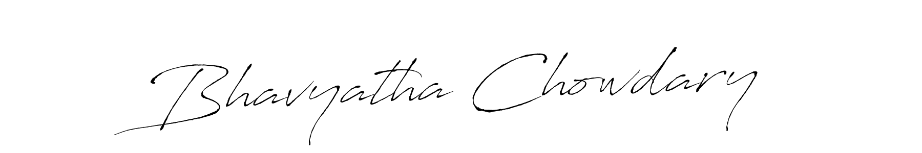 Use a signature maker to create a handwritten signature online. With this signature software, you can design (Antro_Vectra) your own signature for name Bhavyatha Chowdary. Bhavyatha Chowdary signature style 6 images and pictures png
