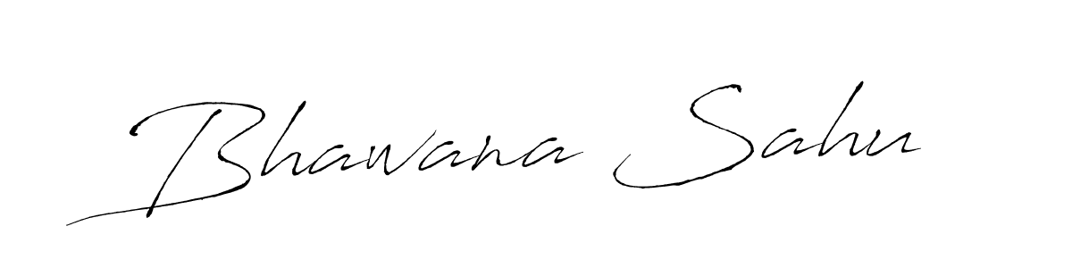 Design your own signature with our free online signature maker. With this signature software, you can create a handwritten (Antro_Vectra) signature for name Bhawana Sahu. Bhawana Sahu signature style 6 images and pictures png