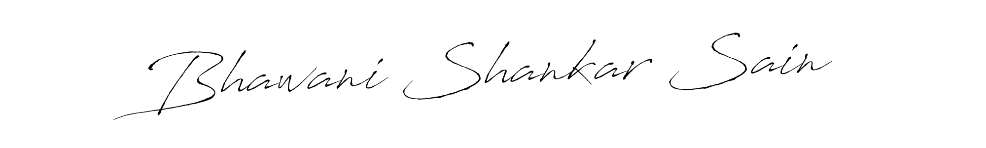 Design your own signature with our free online signature maker. With this signature software, you can create a handwritten (Antro_Vectra) signature for name Bhawani Shankar Sain. Bhawani Shankar Sain signature style 6 images and pictures png