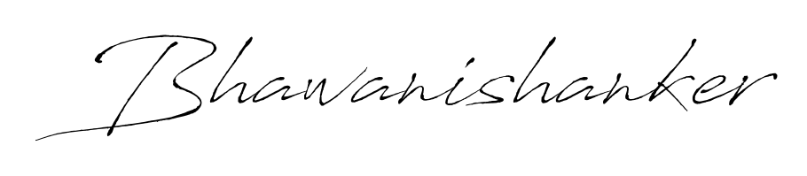 Stand out with a creative autograph for Bhawanishanker. The Antro_Vectra styling blends modern aesthetics with classic signature flourishes. Bhawanishanker signature style 6 images and pictures png