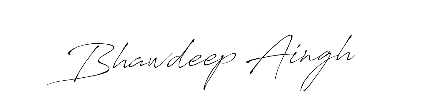 Design your own signature with our free online signature maker. With this signature software, you can create a handwritten (Antro_Vectra) signature for name Bhawdeep Aingh. Bhawdeep Aingh signature style 6 images and pictures png