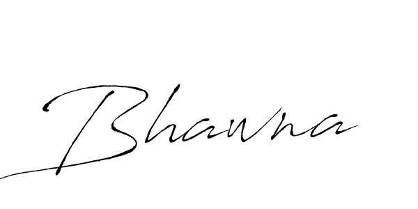 Design your own signature with our free online signature maker. With this signature software, you can create a handwritten (Antro_Vectra) signature for name Bhawna. Bhawna signature style 6 images and pictures png