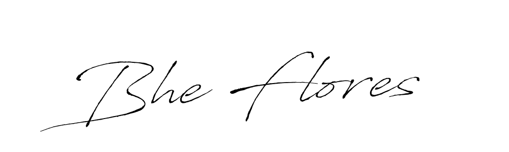 Bhe Flores stylish signature style. Best Handwritten Sign (Antro_Vectra) for my name. Handwritten Signature Collection Ideas for my name Bhe Flores. Bhe Flores signature style 6 images and pictures png