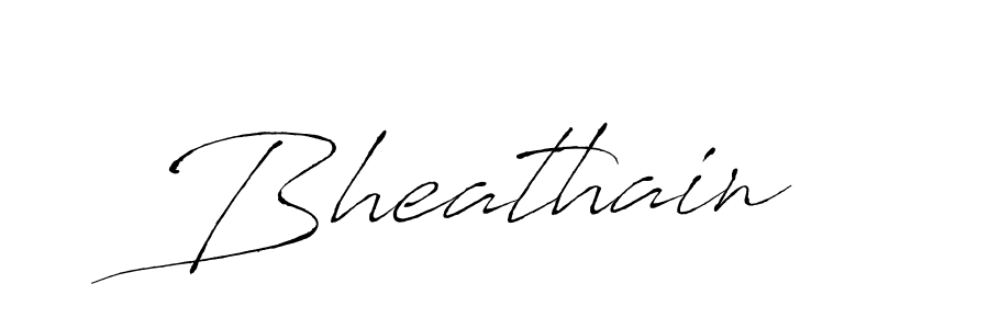 Use a signature maker to create a handwritten signature online. With this signature software, you can design (Antro_Vectra) your own signature for name Bheathain. Bheathain signature style 6 images and pictures png