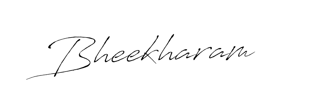 Also we have Bheekharam name is the best signature style. Create professional handwritten signature collection using Antro_Vectra autograph style. Bheekharam signature style 6 images and pictures png