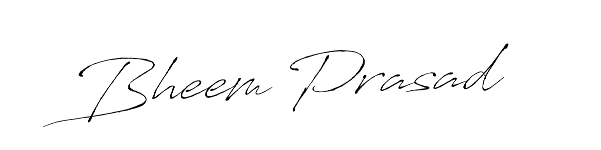 Bheem Prasad stylish signature style. Best Handwritten Sign (Antro_Vectra) for my name. Handwritten Signature Collection Ideas for my name Bheem Prasad. Bheem Prasad signature style 6 images and pictures png