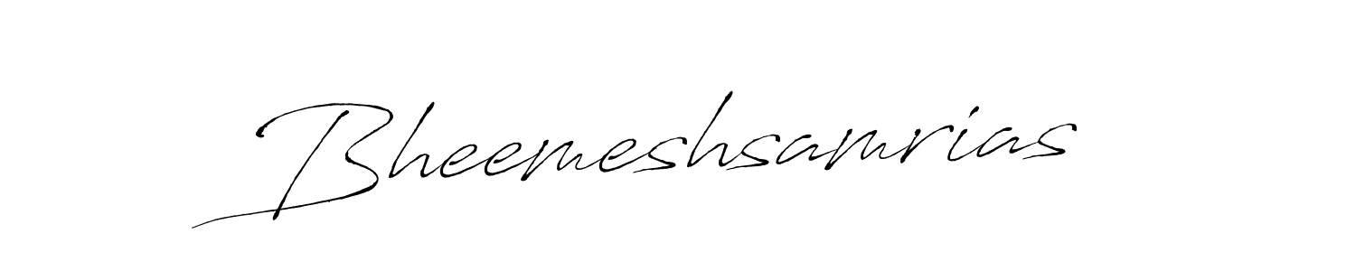 Bheemeshsamrias stylish signature style. Best Handwritten Sign (Antro_Vectra) for my name. Handwritten Signature Collection Ideas for my name Bheemeshsamrias. Bheemeshsamrias signature style 6 images and pictures png