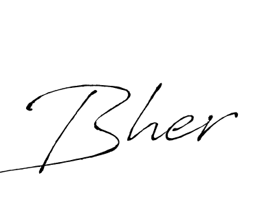This is the best signature style for the Bher name. Also you like these signature font (Antro_Vectra). Mix name signature. Bher signature style 6 images and pictures png