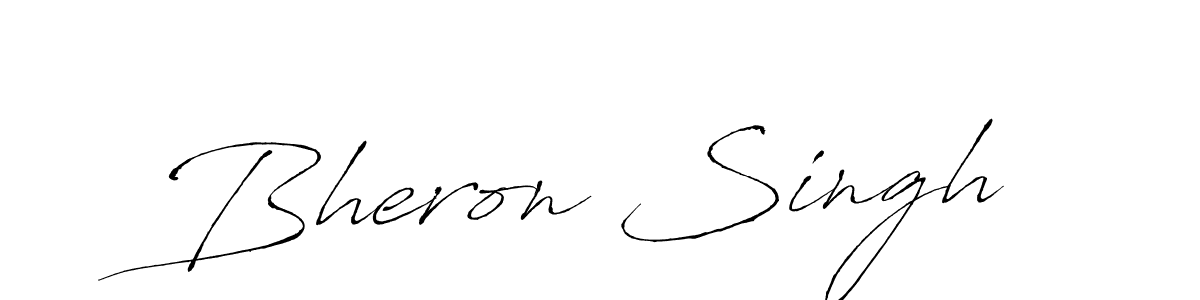 Bheron Singh stylish signature style. Best Handwritten Sign (Antro_Vectra) for my name. Handwritten Signature Collection Ideas for my name Bheron Singh. Bheron Singh signature style 6 images and pictures png