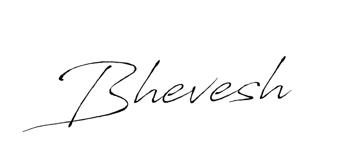 Design your own signature with our free online signature maker. With this signature software, you can create a handwritten (Antro_Vectra) signature for name Bhevesh. Bhevesh signature style 6 images and pictures png