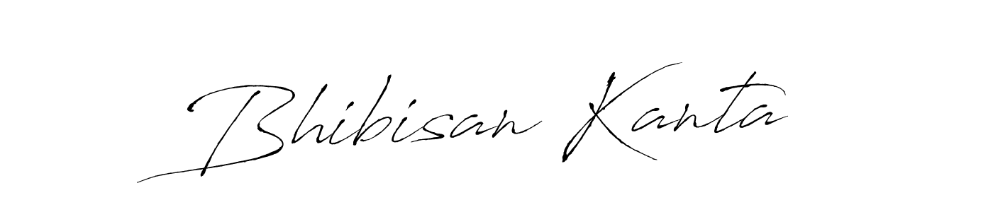 Antro_Vectra is a professional signature style that is perfect for those who want to add a touch of class to their signature. It is also a great choice for those who want to make their signature more unique. Get Bhibisan Kanta name to fancy signature for free. Bhibisan Kanta signature style 6 images and pictures png
