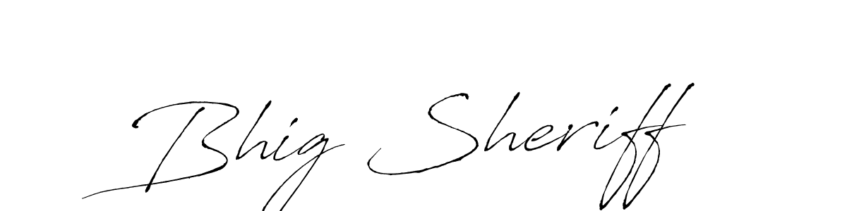 Best and Professional Signature Style for Bhig Sheriff. Antro_Vectra Best Signature Style Collection. Bhig Sheriff signature style 6 images and pictures png
