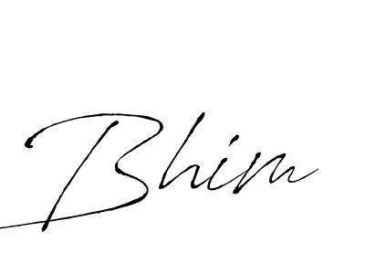 How to make Bhim signature? Antro_Vectra is a professional autograph style. Create handwritten signature for Bhim name. Bhim signature style 6 images and pictures png