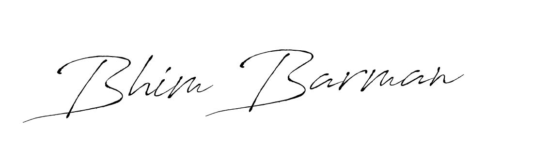 Make a beautiful signature design for name Bhim Barman. With this signature (Antro_Vectra) style, you can create a handwritten signature for free. Bhim Barman signature style 6 images and pictures png