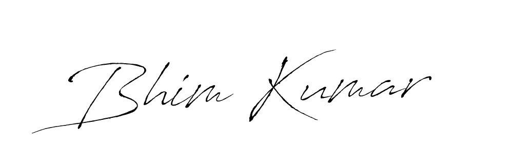 You should practise on your own different ways (Antro_Vectra) to write your name (Bhim Kumar) in signature. don't let someone else do it for you. Bhim Kumar signature style 6 images and pictures png